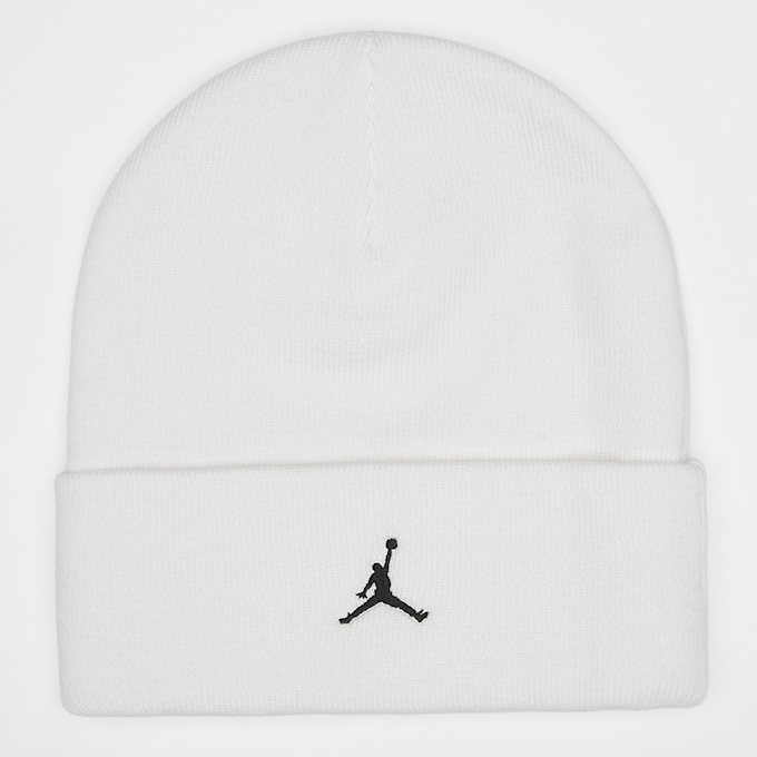 Jordan U JORDAN PEAK BEANIE ESS white/black blanc 41812 1