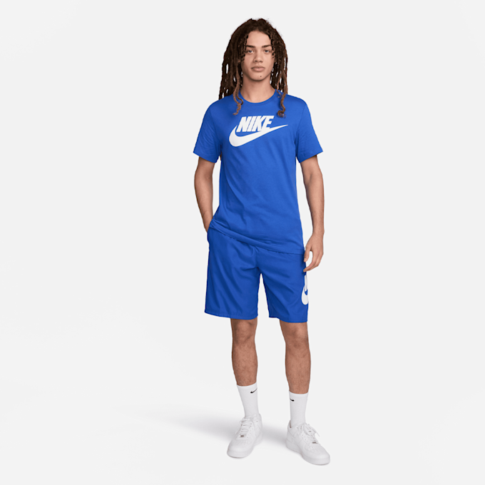Nike Sportswear Tee Icon Futura blau 40330 4