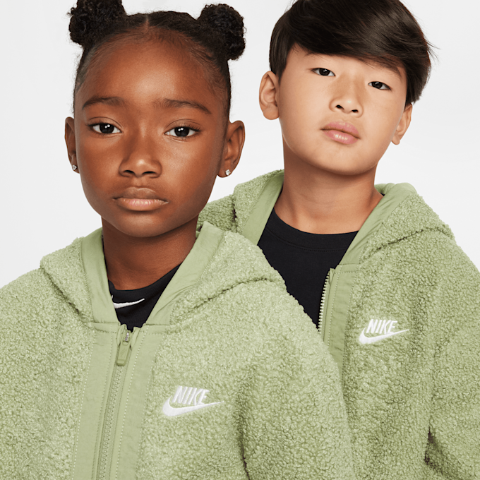 Nike Sportswear Club Fleece Full-Zip Winterized Hoodie verde 45690 3