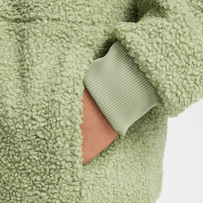 Nike Sportswear Club Fleece Full-Zip Winterized Hoodie verde 45690 5