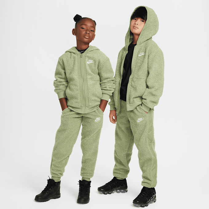 Nike Sportswear Club Fleece Full-Zip Winterized Hoodie verde 45690 7