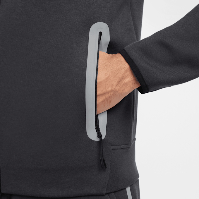 Nike   Tech Windrunner Fleece Full-Zip Jacket siva 47022 5