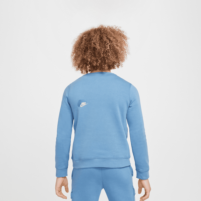 Nike Sportswear Standard Issue Crew blauw 45689 2