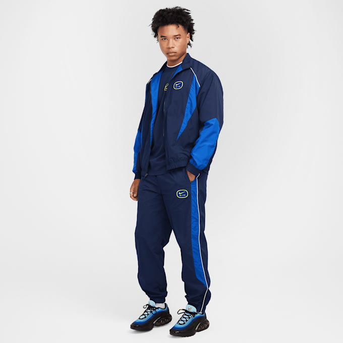 Nike Sportswear Swoosh Woven Air Pants blu 40308 6