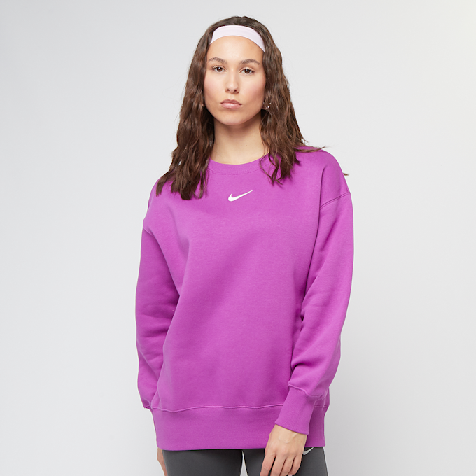 Nike Phoenix Fleece Oversized Crew rosa  45673 1