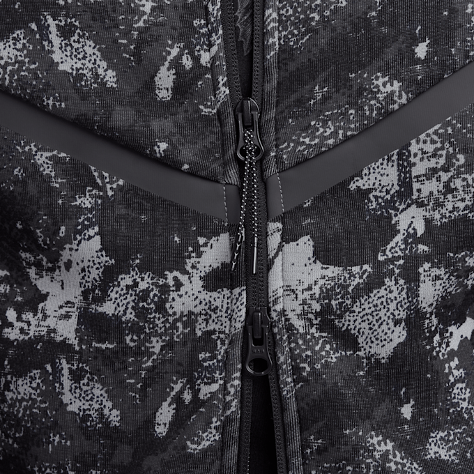 Nike   Tech Fleece Woven Windrunner Full Zip Jacket crna 40327 4