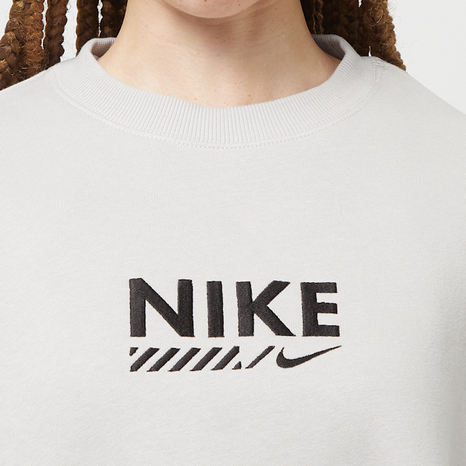 Nike Wmns Sportswear Fleece Oversized Crew grau 45674 3