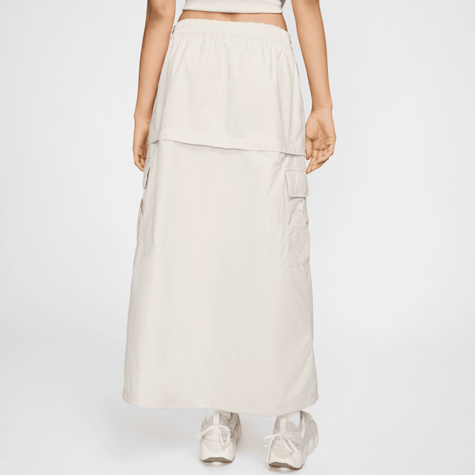 Nike Sportswear Essential Woven Cargo Midi Skirt beige 45682 2