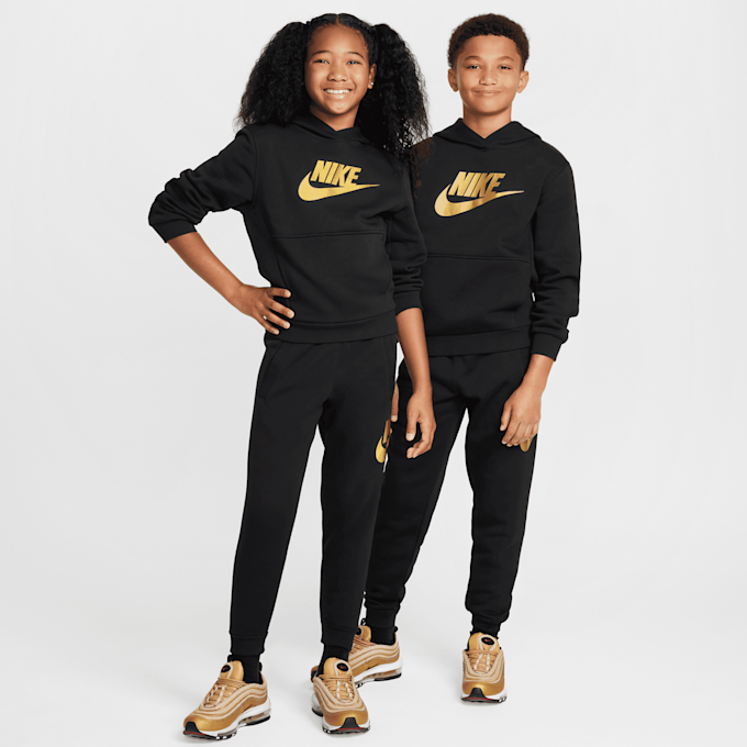Nike Sportswear Club Fleece Hoodie czarny 45432 6