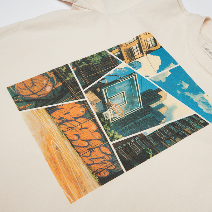 Mister Tee - Kids Basketball Comic Tee bež 41706 3