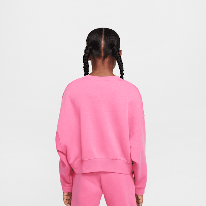 Nike Sportswear Club Fleece Crop Crew rosa 45699 2