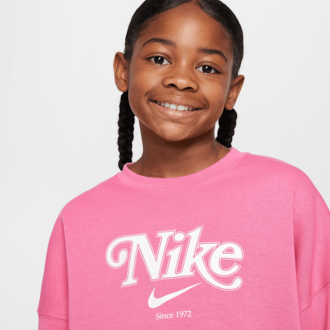 Nike Sportswear Club Fleece Crop Crew rose 45699 3