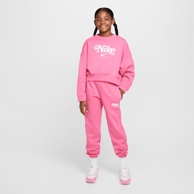 Nike Sportswear Club Fleece Crop Crew różowy 45699 4