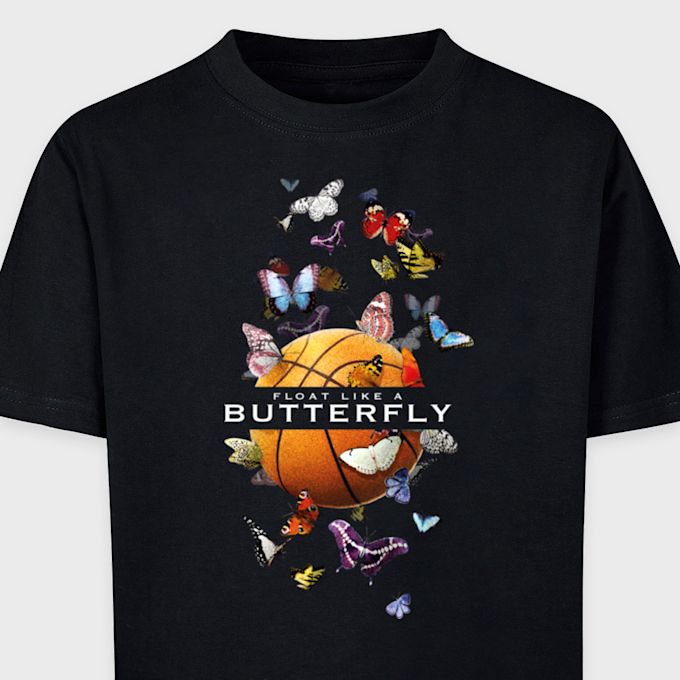Mister Tee - Kids Butterfly Baller Tee noir 41772 3