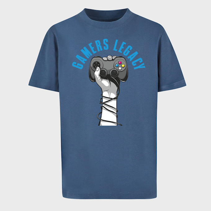 Mister Tee - Kids Gamers Legacy Tee blauw 41773 1