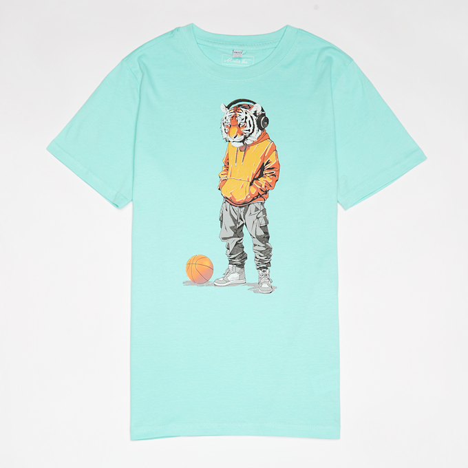 Mister Tee - Kids Kids Tiger Sports Tee berylblue turchese 41775 1