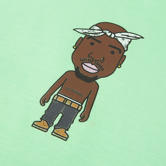 Mister Tee - Kids LA Sketch Tee groen 41710 3