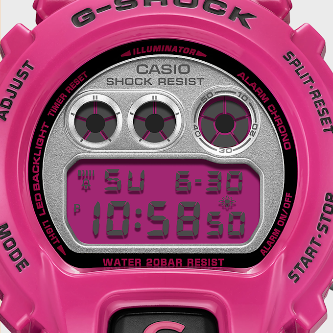 G-SHOCK Crazy Colors różowy 40737 5