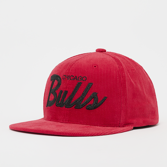 Mitchell & Ness Cord Snapback NBA Chicago Bulls rouge 45791 1