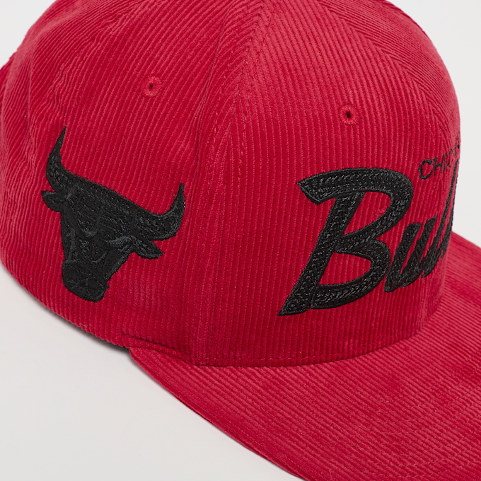 Mitchell & Ness Cord Snapback NBA Chicago Bulls rouge 45791 5