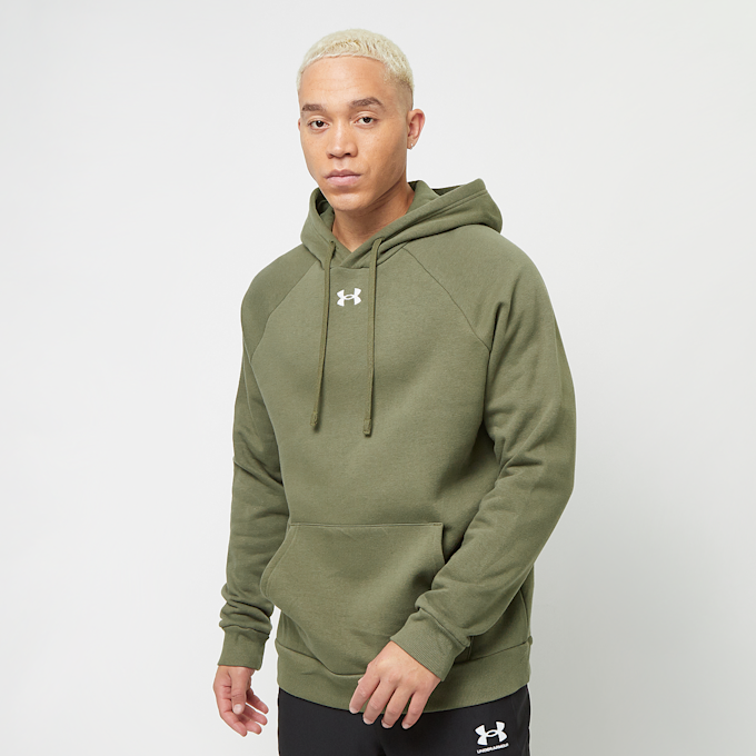 Under Armour UA Rival Fleece Hoodie marine od green Vert 41415 1