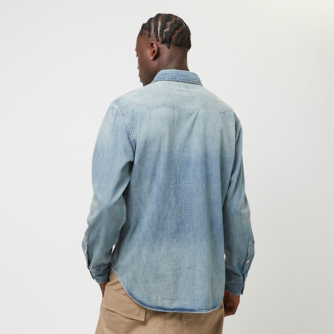 Polo Ralph Lauren Icon Long Sleeve-Sport Shirt bleu 44478 2