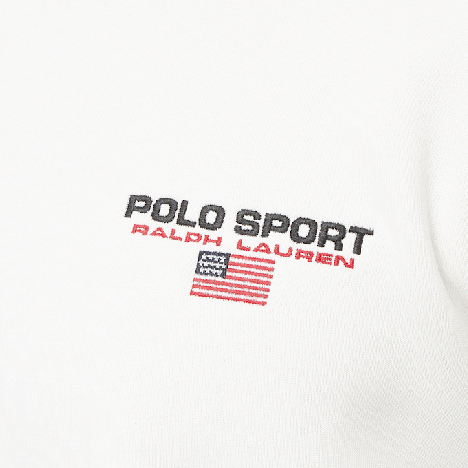 Polo Sport Ralph Lauren Long Sleeve Sweatshirt bianco 44541 3