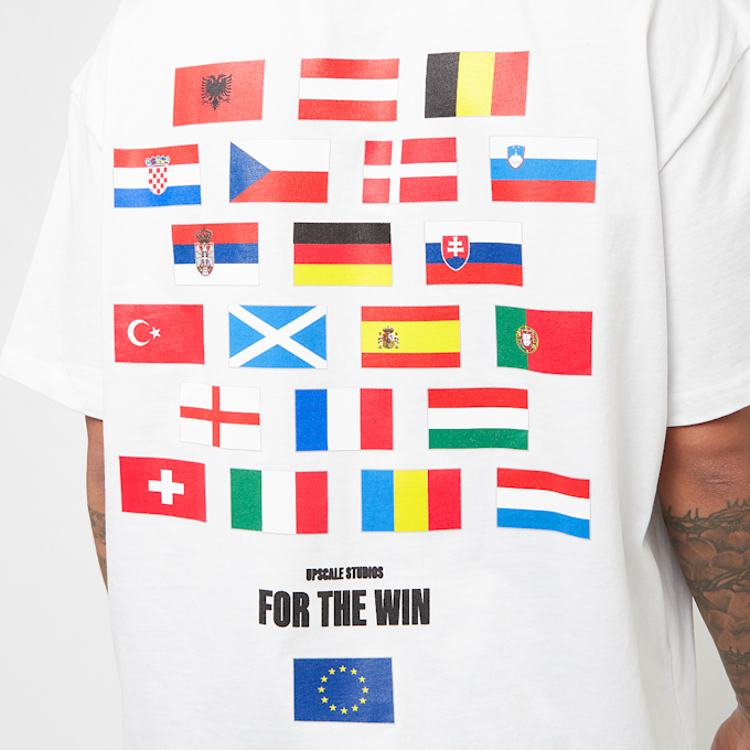 Upscale by Mister Tee UP24 Heavy Oversize Tee blanc 40607 4