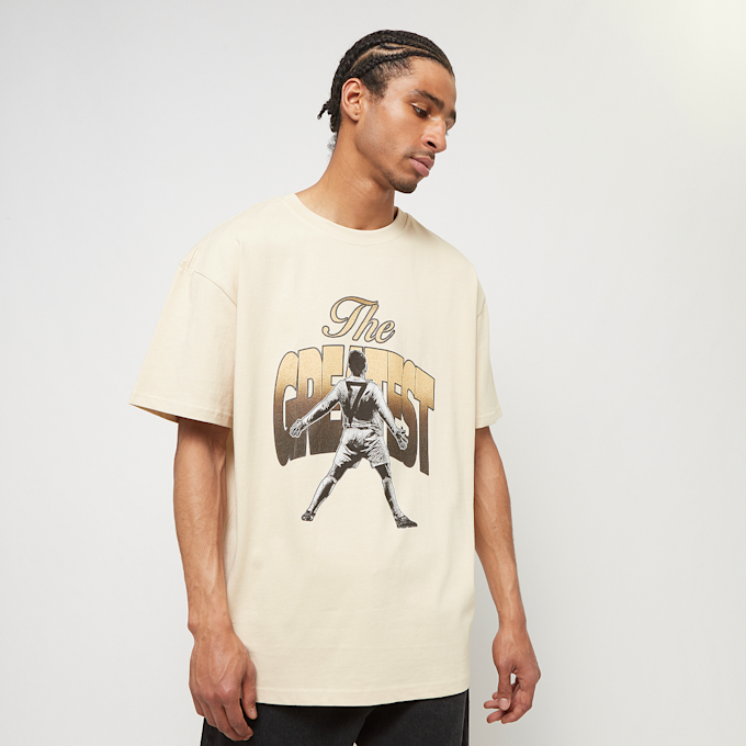 Upscale by Mister Tee Greatest Heavy Oversize Tee beige 40722 1