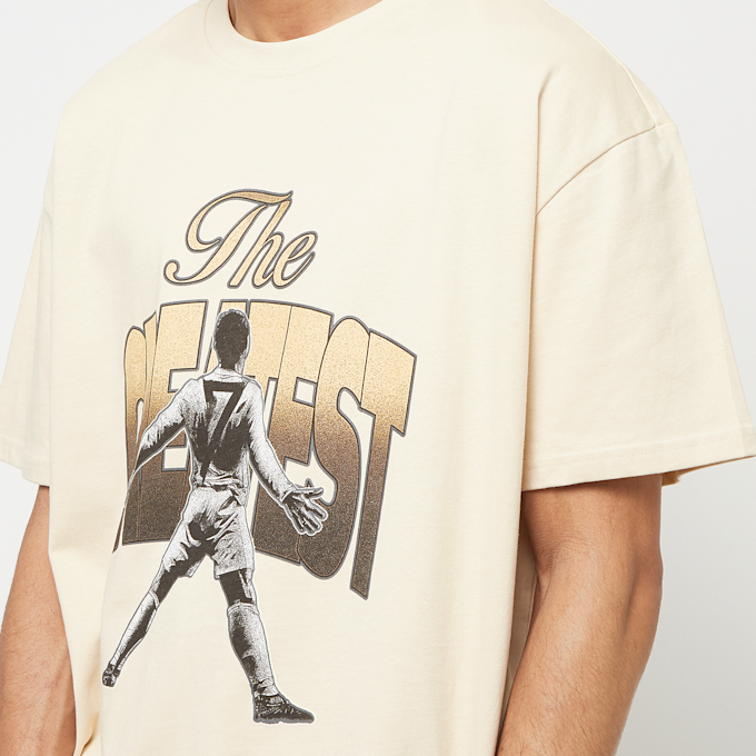 Upscale by Mister Tee Greatest Heavy Oversize Tee beige 40722 3