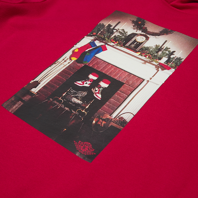 Jordan JUNIOR JDB AJ1 CHRISTMAS gym red vermelho 45752 3