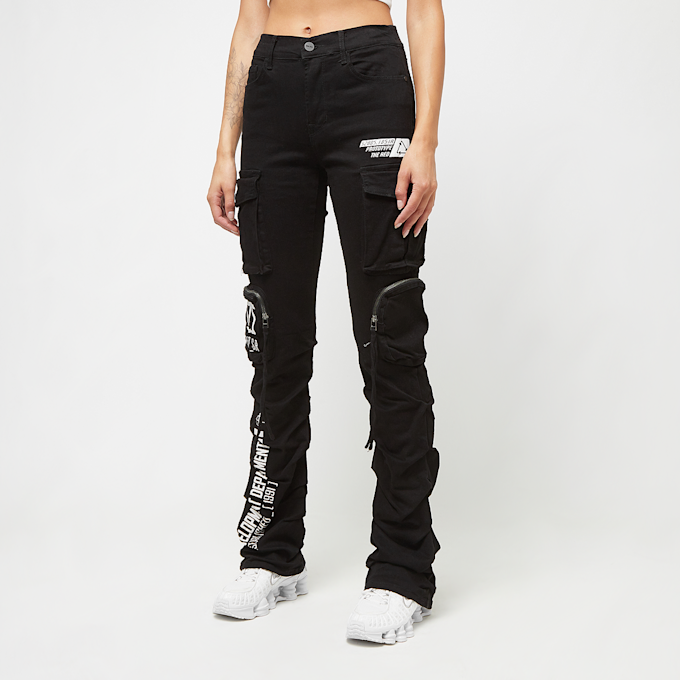 Smoke Rise Utility High Rise Straight Pants schwarz 40124 1