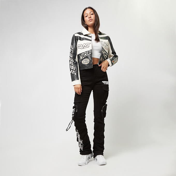 Smoke Rise Utility High Rise Straight Pants schwarz 40124 5