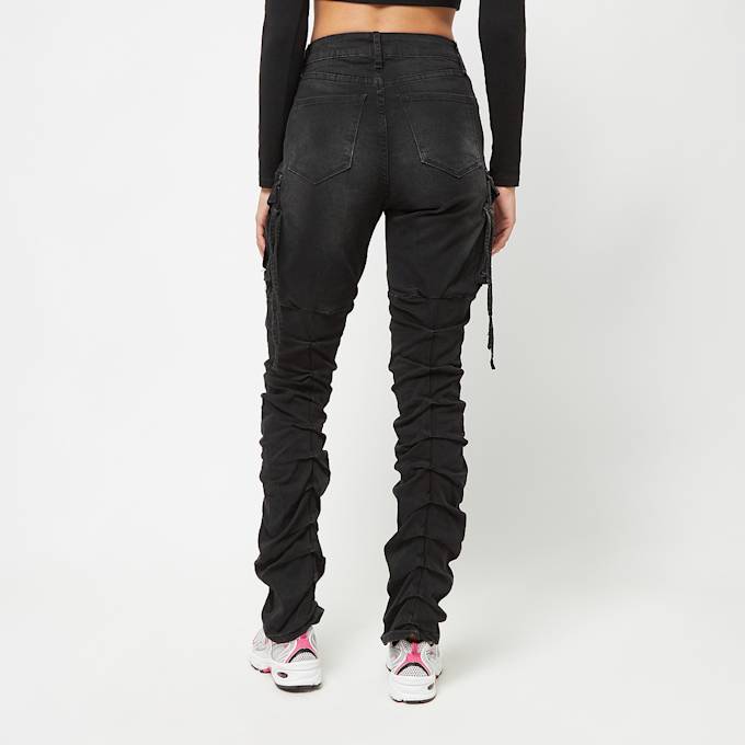 Smoke Rise Washed High Rise Boot nero 40125 2