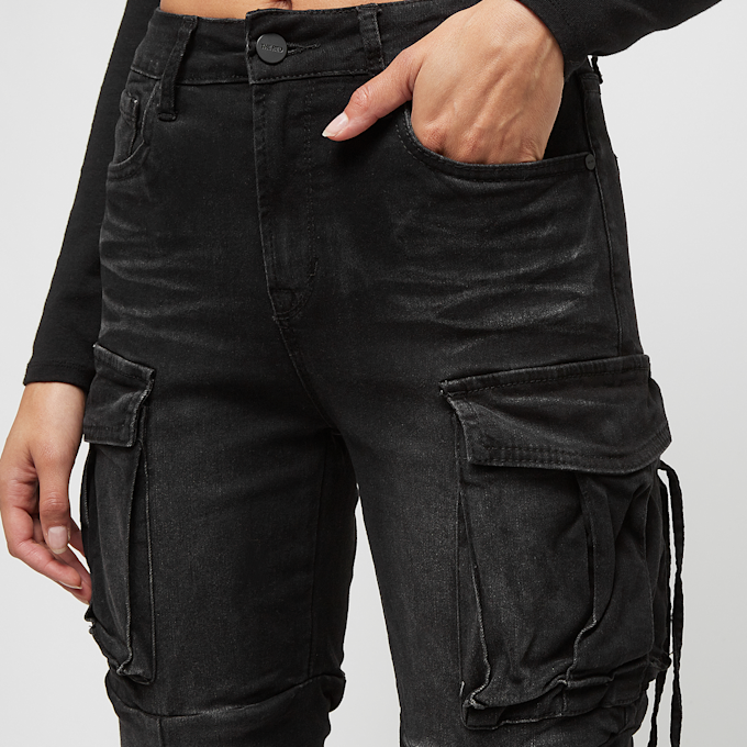 Smoke Rise Washed High Rise Boot nero 40125 3