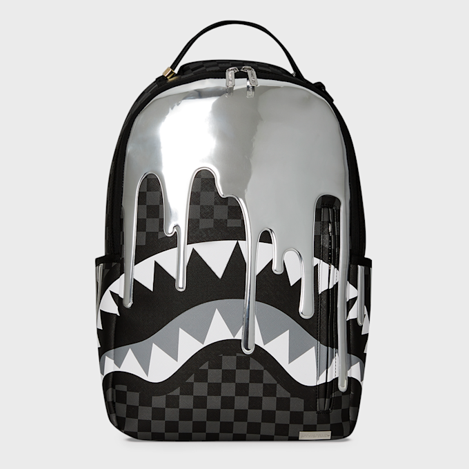 SPRAYGROUND Metallic Drips Backpack plata 40167 1
