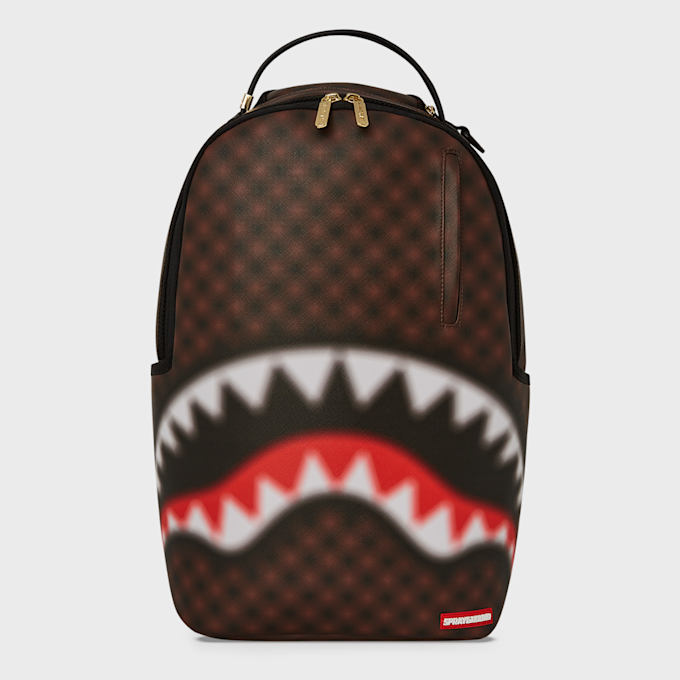 SPRAYGROUND Sharks In Paris Blur Backpack castanho 40169 1