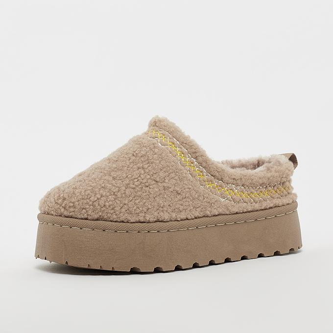 Decibel Shirina Teddy Slide beige 40159 2