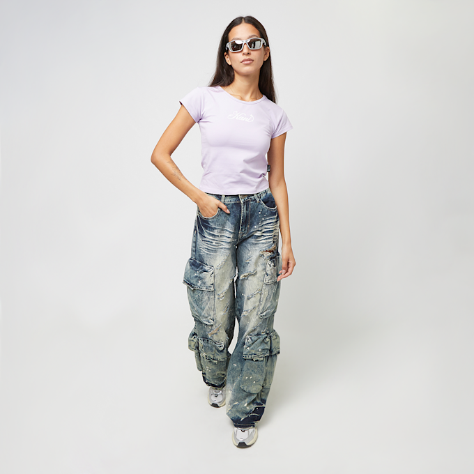 Karl Kani Small Print Tiny Tee Lilac morado 40196 4