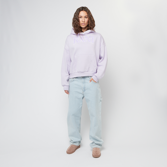 Karl Kani Woven Print OS Hoodie Lilac morado 40200 4