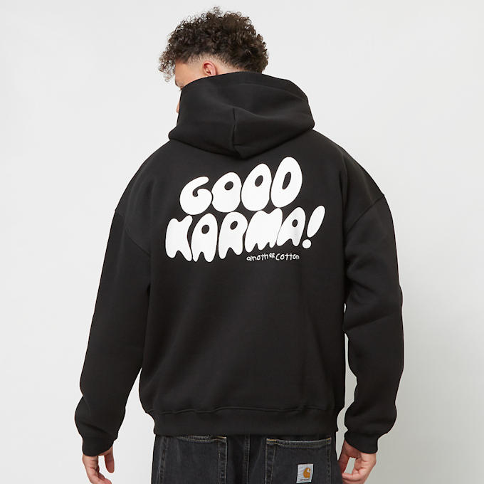 Another Cotton Lab Good Karma Club Oversize Hoodie noir 40216 1