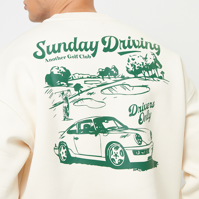 Another Cotton Lab Sunday Driving Oversize Sweatshirt beige 40220 4