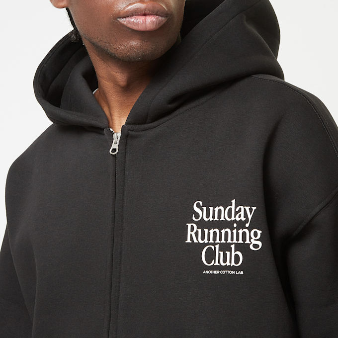 Another Cotton Lab Fox Oversized Sweat Jacket czarny 40222 3