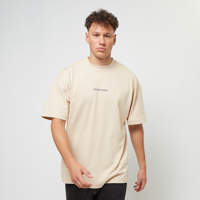Another Cotton Lab No Time For A Break Oversize T-Shirt beż 40223 2