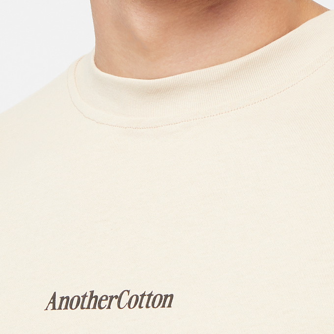 Another Cotton Lab No Time For A Break Oversize T-Shirt bege 40223 3