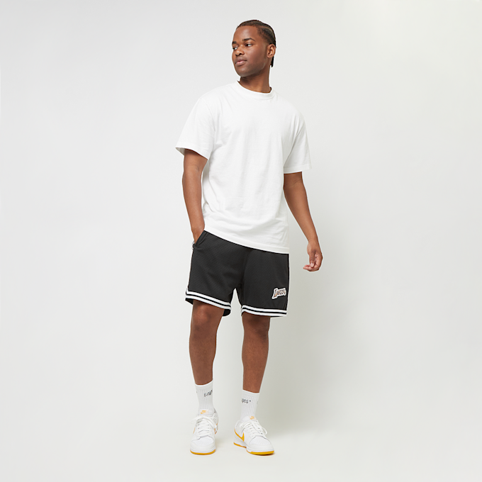 Mitchell & Ness NBA DESTINATION LEISURE GAMEDAY SHORTS LA LAKERS black czarny 40229 5