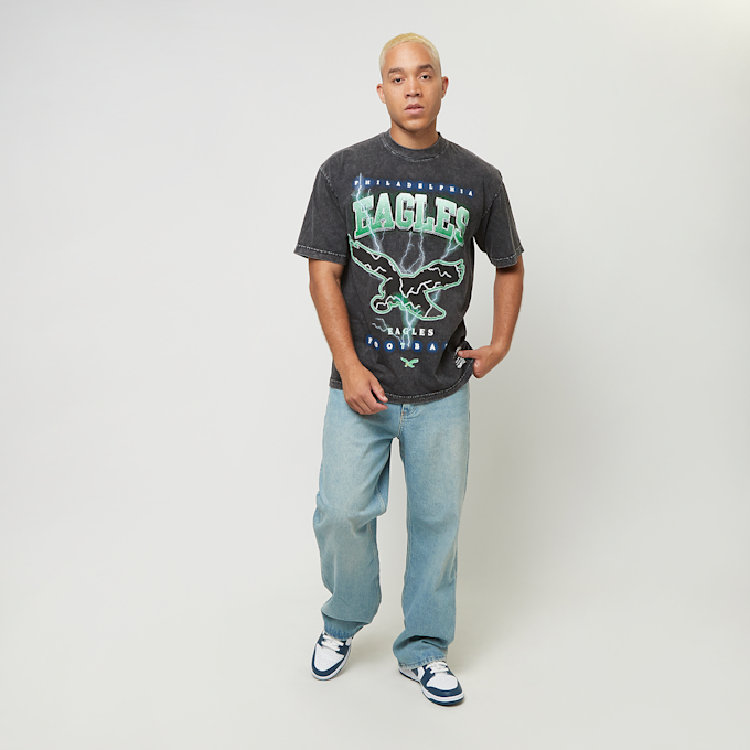 Mitchell & Ness Oversized Graphic Tee Philadelphia Eagles grigio 40231 4