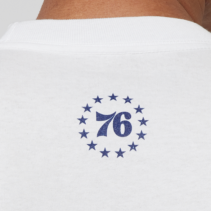 Mitchell & Ness NBA DESTINATION LEISURE SS GRAPHIC TEE PHILADELPHIA 76 white bijela 40238 4