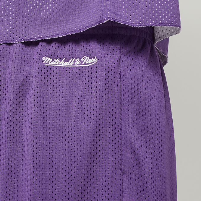 Mitchell & Ness NBA Gameday Mesh 7" Shorts Vintage Logo La Lakers lila 40240 5