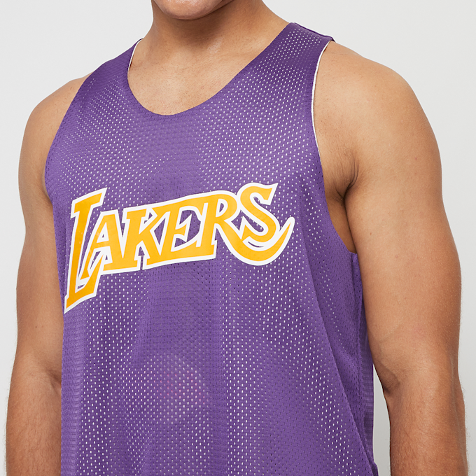 Mitchell & Ness NBA Reversible Mesh Tank Vintage Logo La Lakers violeta 40243 4